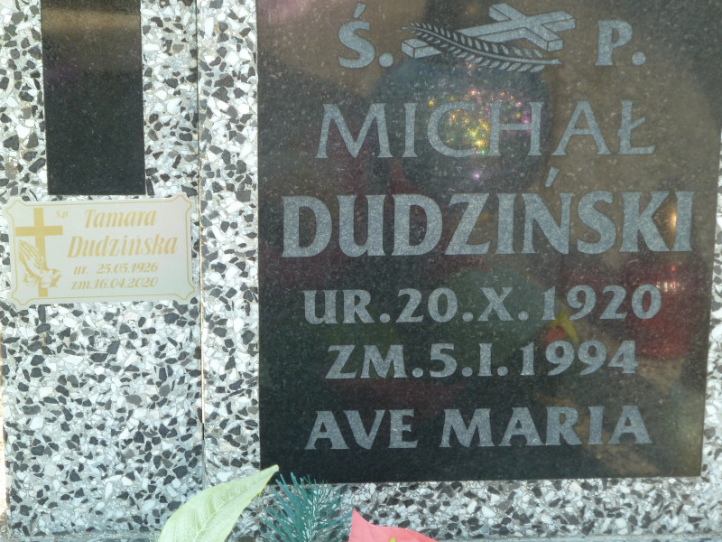 Michał Dudziński 1920 Trzebiatów - Grobonet - Wyszukiwarka osób pochowanych