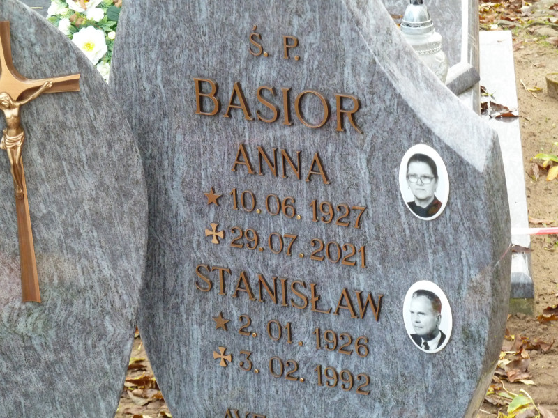 Grób Anna Basior