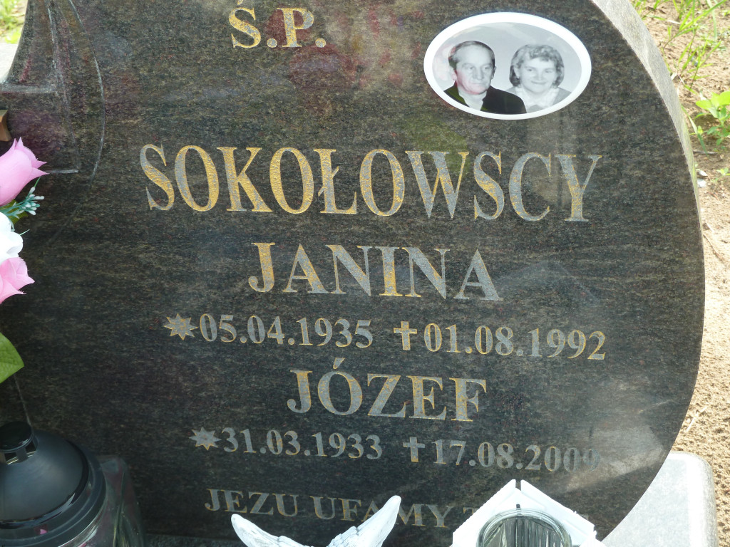 Janina Sokołowska 1935 Trzebiatów - Grobonet - Wyszukiwarka osób pochowanych