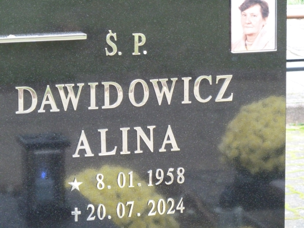 Grób Jerzy Dawidowicz