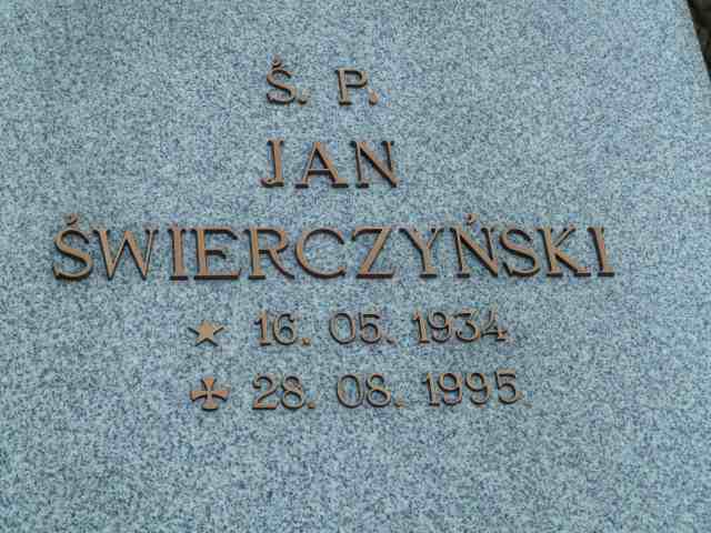 Jan Świerczyński 1934 Trzebiatów - Grobonet - Wyszukiwarka osób pochowanych