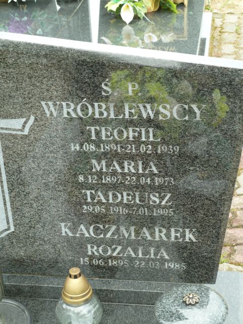Grób Maria Wróblewska