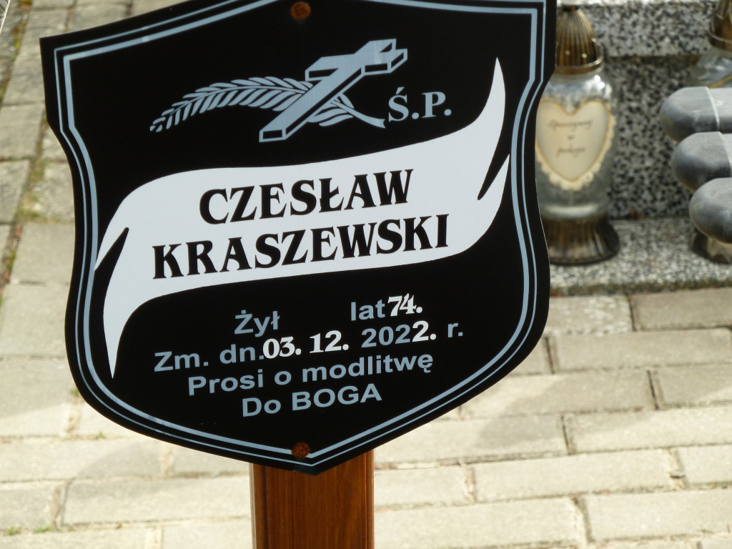 Grób Krzysztof Brzeziński