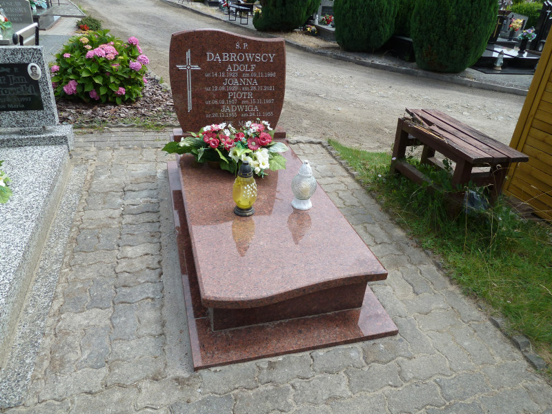 Adolf Dąbrowski 1923 Trzebiatów - Grobonet - Wyszukiwarka osób pochowanych