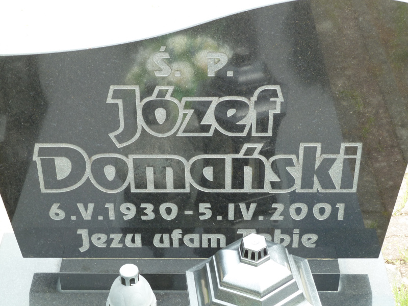 Józef Domański 1930 Trzebiatów - Grobonet - Wyszukiwarka osób pochowanych