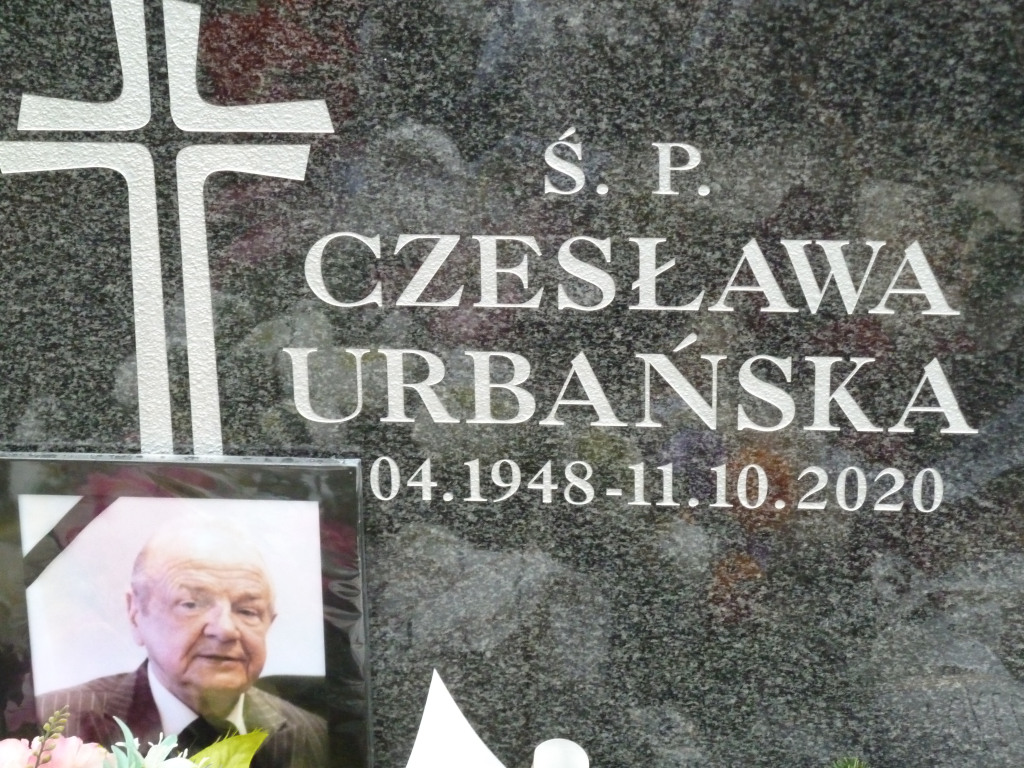 Czesława Urbańska 1948 Trzebiatów - Grobonet - Wyszukiwarka osób pochowanych