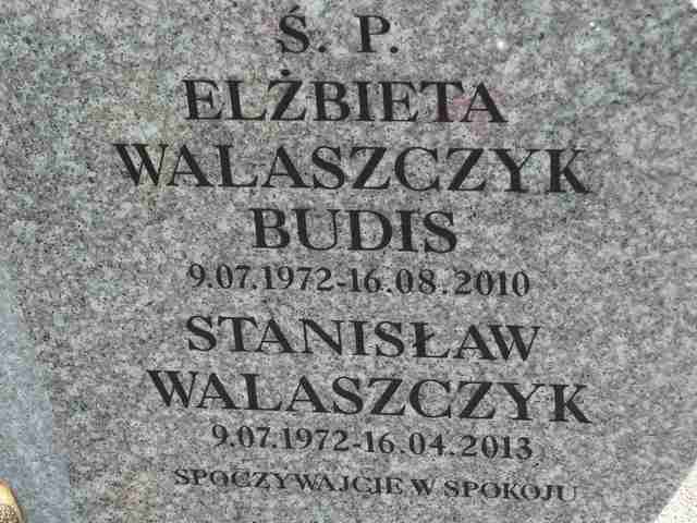 Elżbieta Walaszczyk - Budnis 1972 Trzebiatów - Grobonet - Wyszukiwarka osób pochowanych