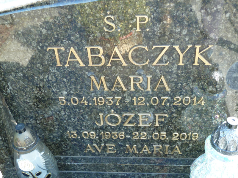 Maria Tabaczyk 1937 Trzebiatów - Grobonet - Wyszukiwarka osób pochowanych