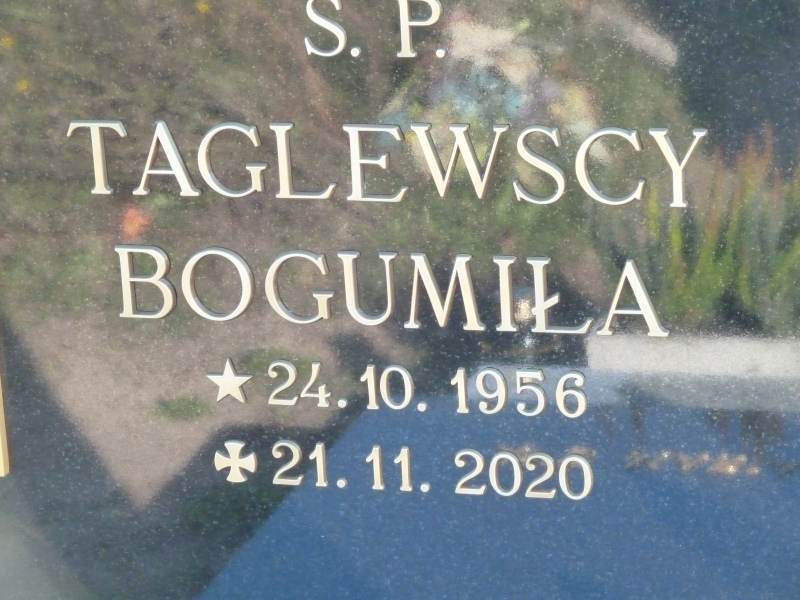 Bogumiła Taglewska 1956 Trzebiatów - Grobonet - Wyszukiwarka osób pochowanych