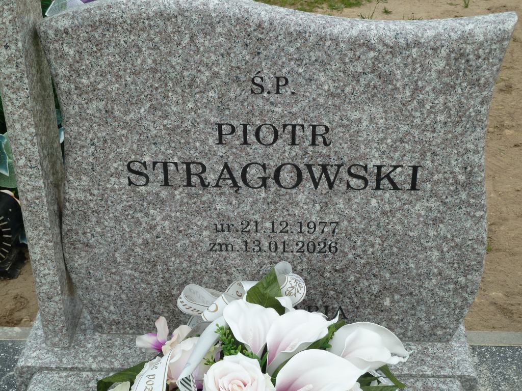 Piotr Strągowski 1978 Trzebiatów - Grobonet - Wyszukiwarka osób pochowanych