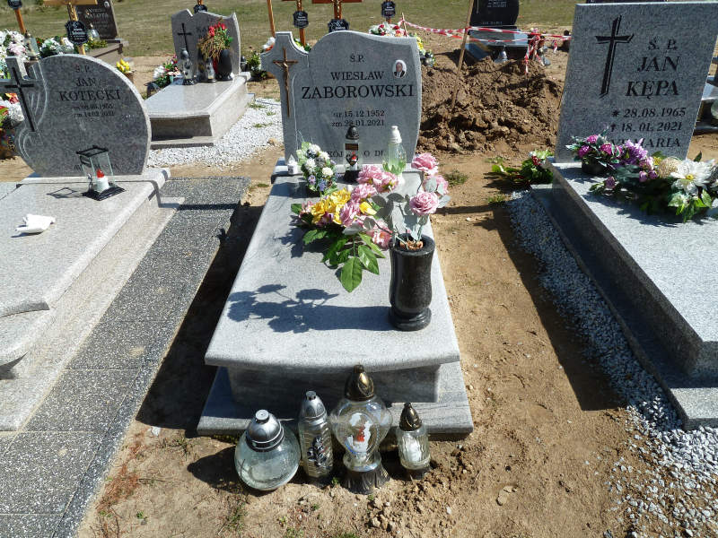 Wiesław Zaborowski 1952 Trzebiatów - Grobonet - Wyszukiwarka osób pochowanych