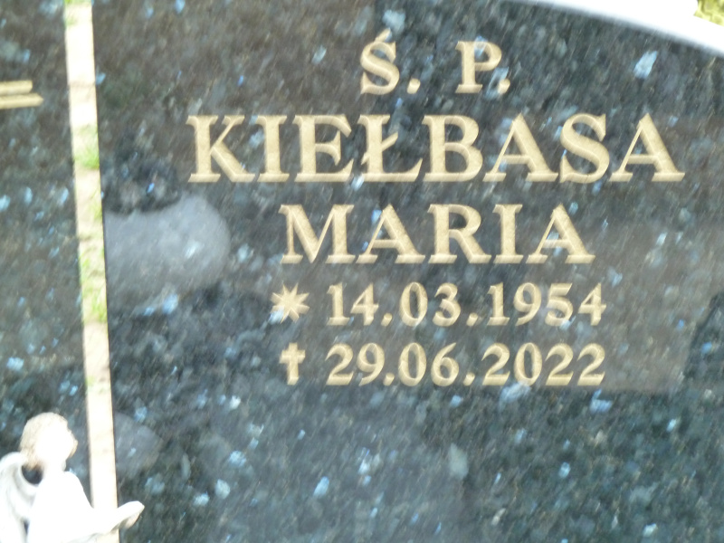 Maria Kiełbasa 1954 Trzebiatów - Grobonet - Wyszukiwarka osób pochowanych