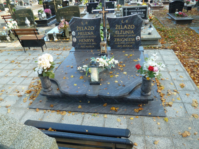 Zbigniew Żelazo 1948 Trzebiatów - Grobonet - Wyszukiwarka osób pochowanych