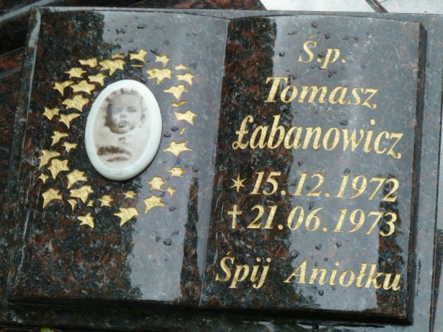 Tomasz Łabanowicz 1972 Trzebiatów - Grobonet - Wyszukiwarka osób pochowanych