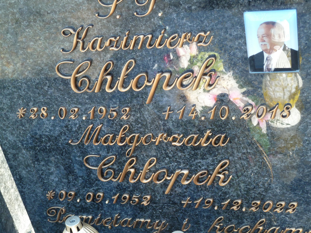 Małgorzata Chłopek 1952 Trzebiatów - Grobonet - Wyszukiwarka osób pochowanych