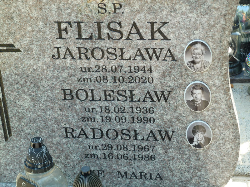 Bolesław Flisak 1936 Trzebiatów - Grobonet - Wyszukiwarka osób pochowanych