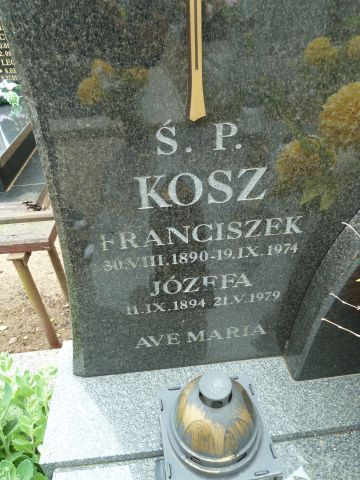 Józefa Kosz 1894 Trzebiatów - Grobonet - Wyszukiwarka osób pochowanych