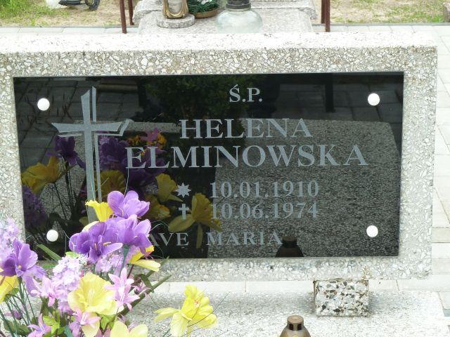 Grób Helena Elminowska
