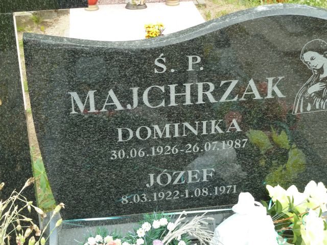 Grób Dominika Majchrzak