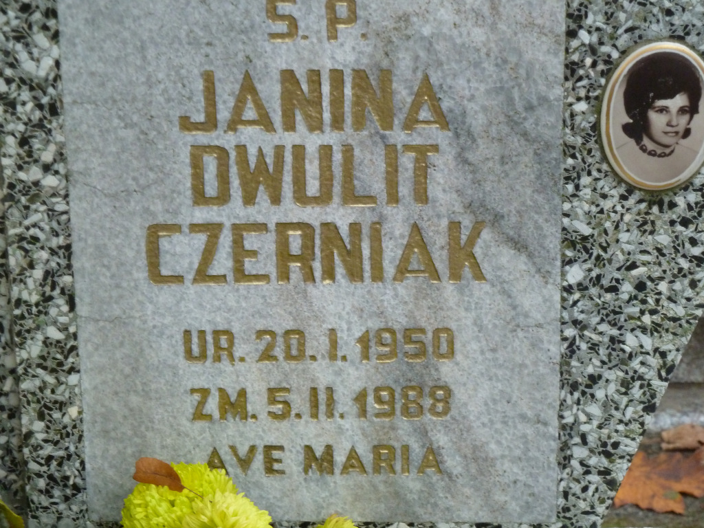 Grób Janina Czerniak