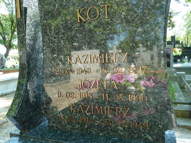 Jolanta Kot 1957 Trzebiatów - Grobonet - Wyszukiwarka osób pochowanych