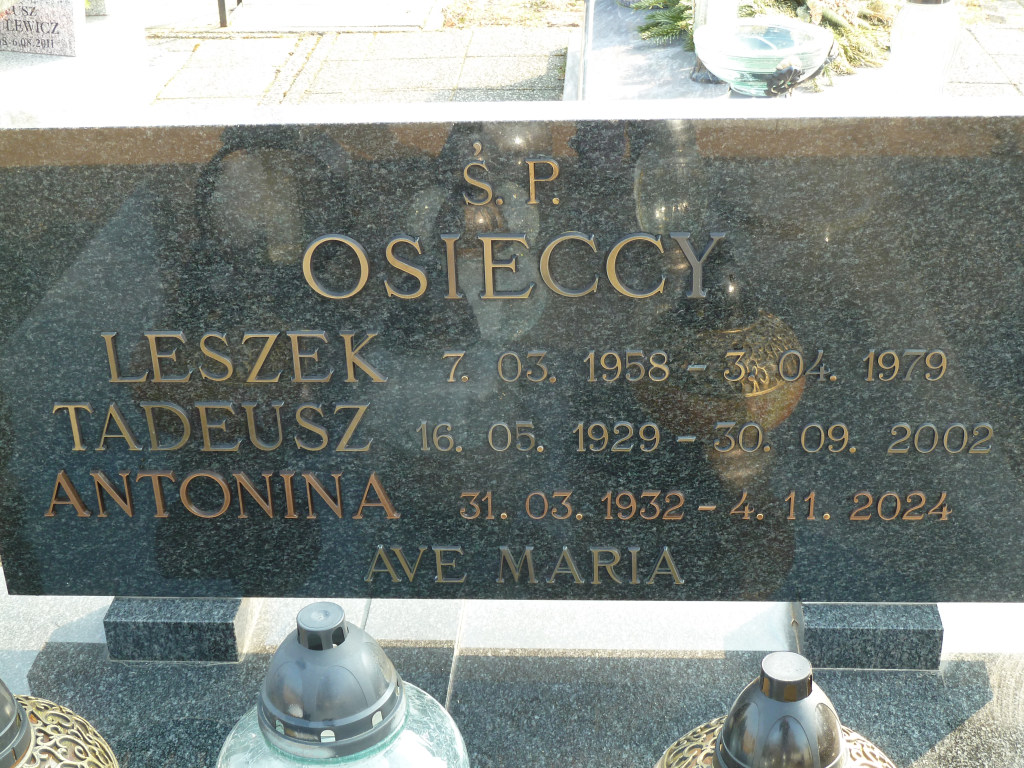 Grób Leszek Osiecki