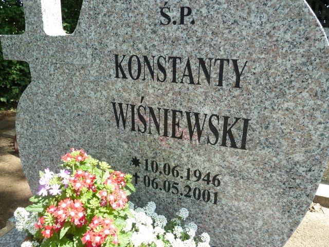 Grób Konstanty Wiśniewski