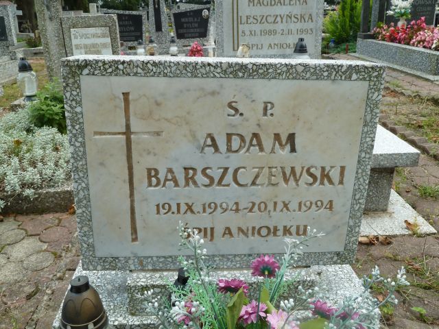 Adam Barszczewski 1994 Trzebiatów - Grobonet - Wyszukiwarka osób pochowanych