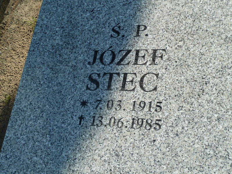 Grób Józef Stec