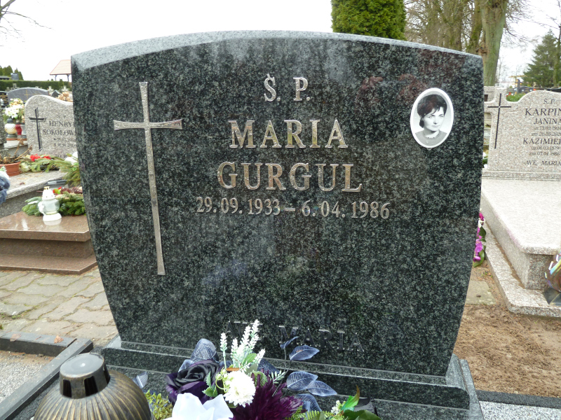  Gurgul 1933 Trzebiatów - Grobonet - Wyszukiwarka osób pochowanych