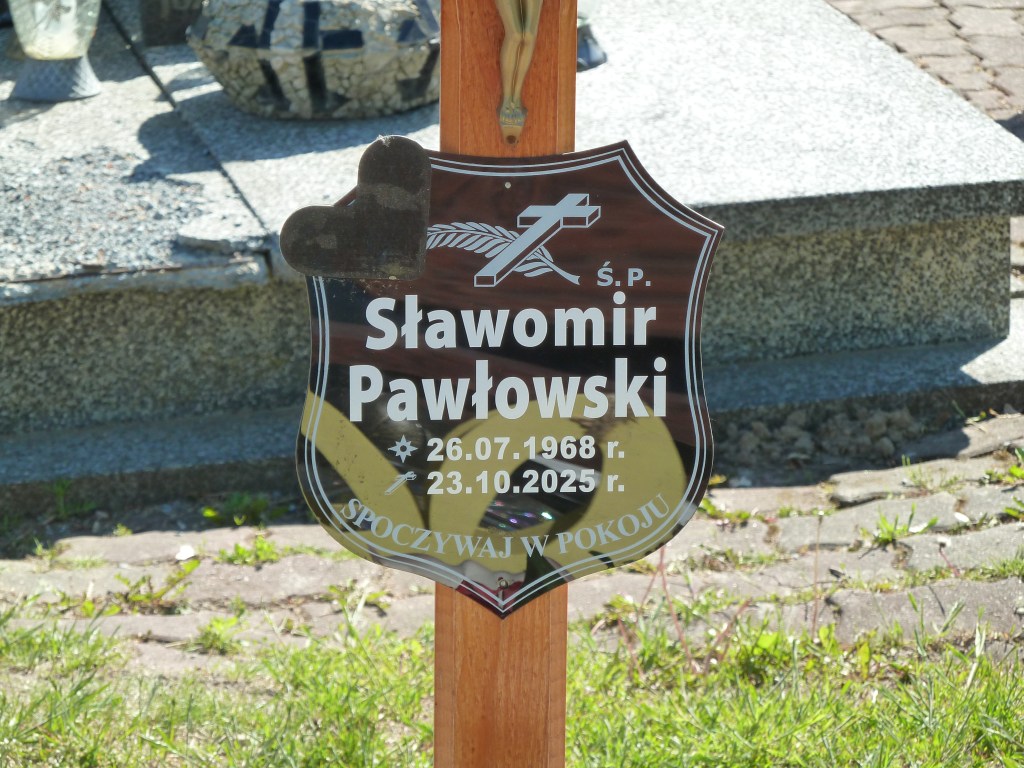 Grób Sławomir Pawłowski
