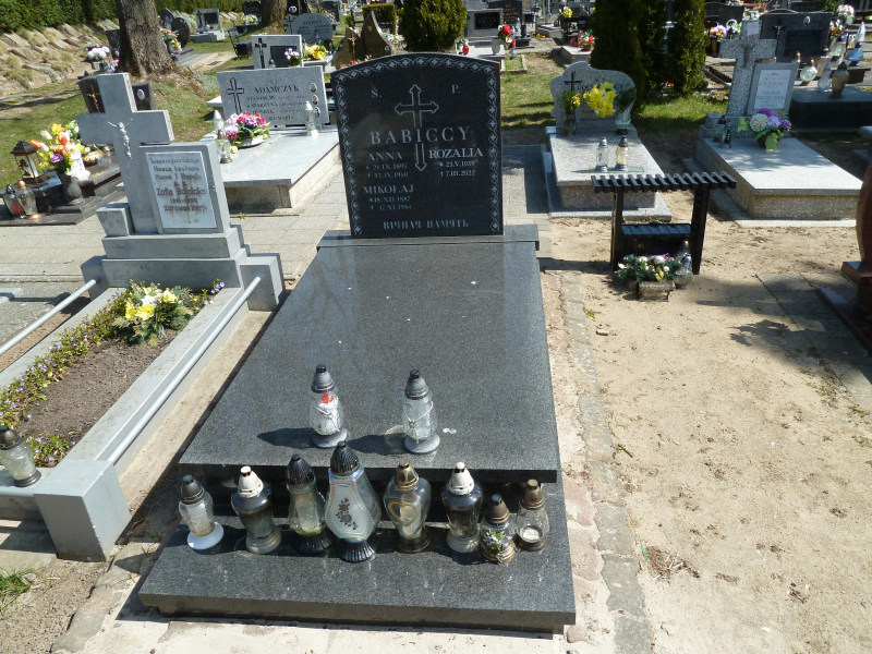 Grób Rozalia Babicka