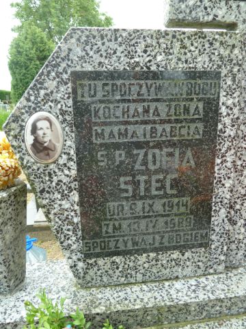 Grób Zofia Stec
