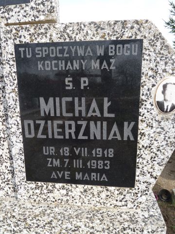 Grób Miachał Dzierżniak