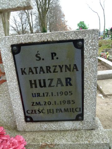 Grób Katarzyna Huzar