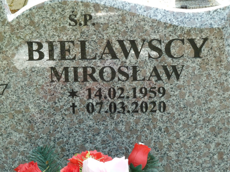 Grób Mirosław Bielawski