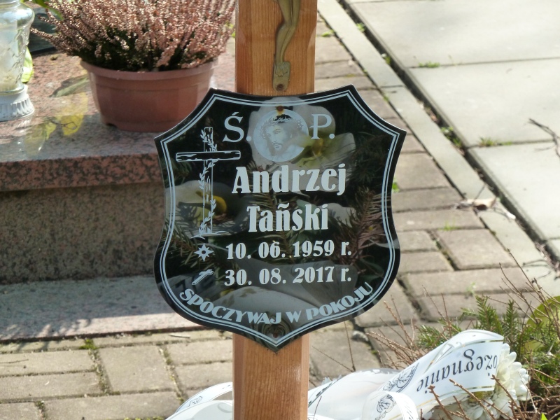 Grób Andrzej Tański